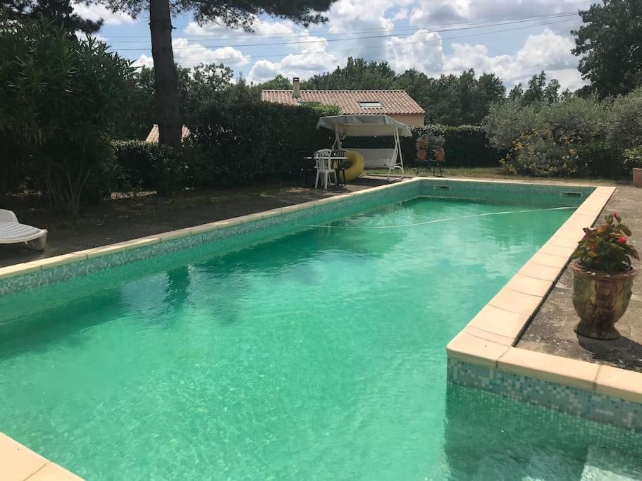 Gite Avec Piscine Au Coeur De La Vallee De La Ceze Saint-Laurent-de-Carnols Екстериор снимка