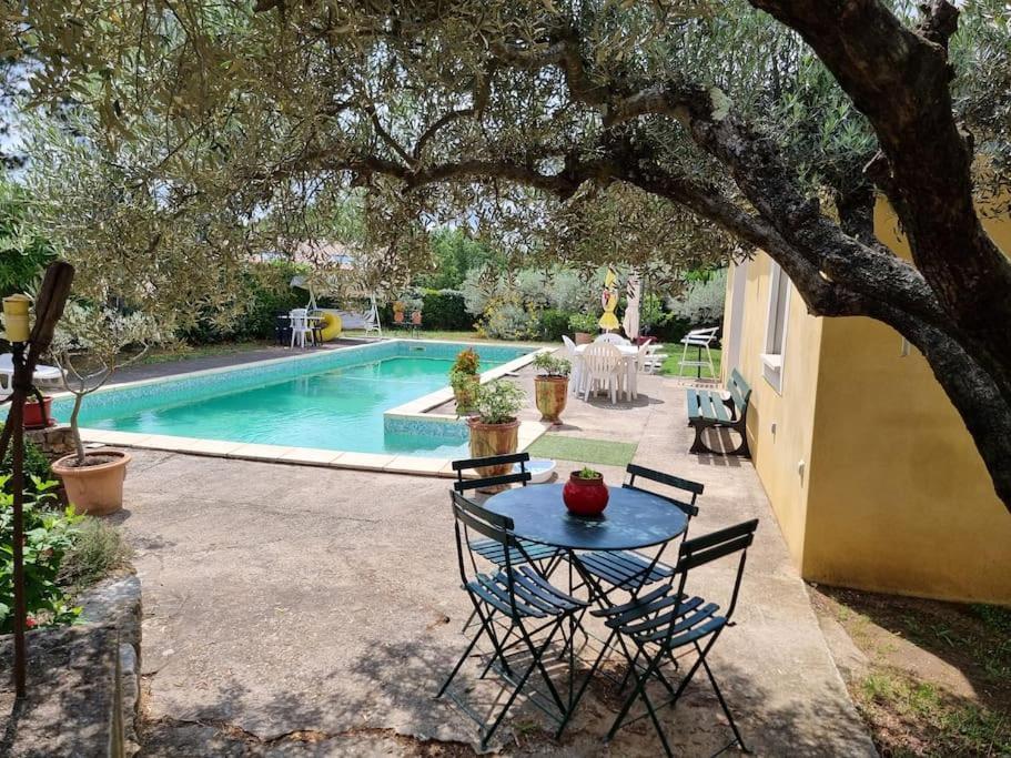 Gite Avec Piscine Au Coeur De La Vallee De La Ceze Saint-Laurent-de-Carnols Екстериор снимка